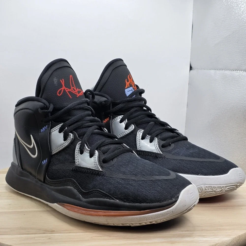 Nike Kyrie Infinity Fire & Ice Shoes Sneakers Size 7Y DD0334-001         M7 W8.5 - Picture 5 of 8